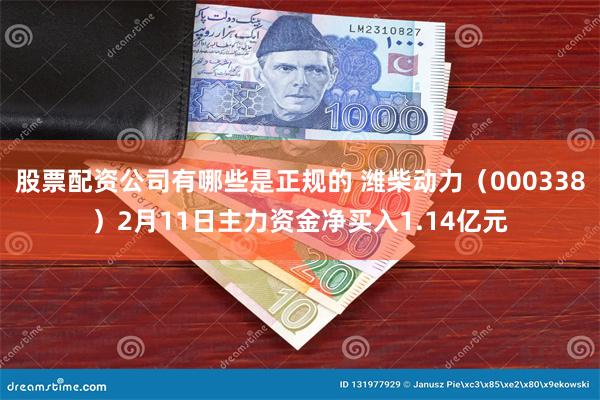 股票配资公司有哪些是正规的 潍柴动力（000338）2月11日主力资金净买入1.14亿元